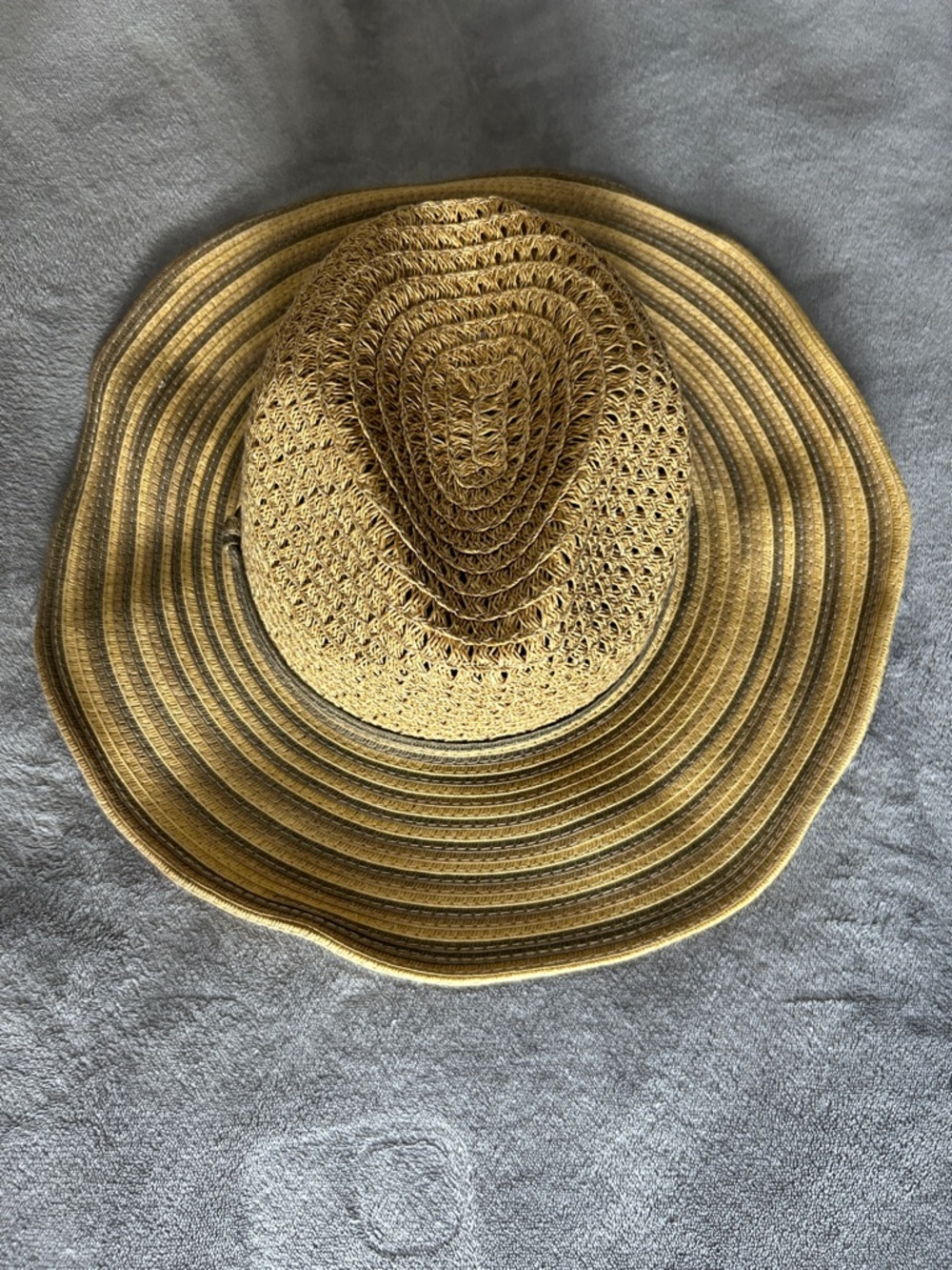 Riviera Wide-Brim Straw Sun Hat - Golden Tan